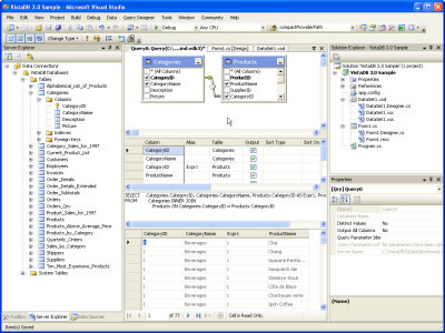 VistaDB Screenshot